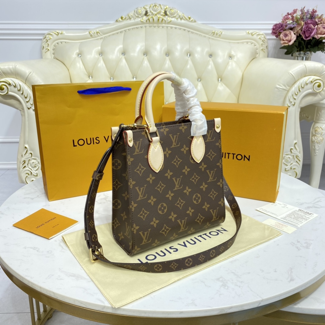 Louis Vuitton SAC PLAT BB Handbag Monogram M45847